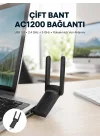Mey İthalat® USB WiFi Adaptör – 1200 Mbps Hız