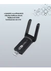 Mey İthalat® USB WiFi Adaptör – 1200 Mbps Hız