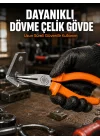 Mey İthalat® Uzun Çene Tasarımlı Dövme Çelik Kargaburun Hassas Kavrama Performansı