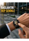 Mey İthalat® Uzun Pil Ömürlü Akıllı Saat Günlük ve Spor Kullanım