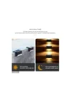 Mey İthalat® WaterProof Solar Merdiven Lambası 4 Adet