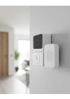 Mey İthalat® WiFi Akıllı Kapı Zili Kamera Gece Görüşlü Çift Yönlü Sesli