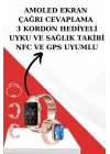 Mey İthalat® Wireless Şarjlı Pembe Akıllı Saat ve Kablosuz Bluetooth Kulaklık Dokunmatik Kontrol