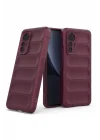 Mey İthalat®   Mi 12 Lite Kılıf Optimum Silikon - Bordo