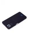 Mey İthalat®  Xiaomi Redmi Note 11 Pro Kılıf Kelvin Kartvizitli Silikon - Derin Mor