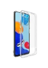 Mey İthalat®   Redmi Note 11S Kılıf Lüx Şeffaf Silikon