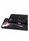 Mey İthalat®   Redmi Note 12 Pro 4G Regal Magsafe Standlı Kapak - Siyah
