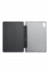 Mey İthalat®  Xiaomi Redmi Pad 2 Kalemlikli Mars Tablet Kılıfı - Siyah