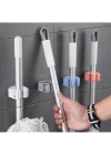 Mey İthalat® Yapışkanlı Mop Tutucu Seti 4 Adet