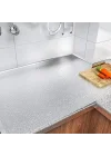 Mey İthalat® Yapışkanlı Mutfak Folyo Gümüş 40 cm x 10 m