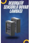 Mey İthalat® Yeni Model Solar Çift Taraflı Duvar Lambası Dekoratif Duvar Lambası