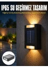 Mey İthalat® Yeni Model Solar Çift Taraflı Duvar Lambası Dekoratif Duvar Lambası Yeni Nesil