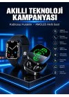 Mey İthalat® Yeni Nesil Akıllı Saat ve Ucuz Kaliteli Bluetooth Kablosuz Kulaklık Amoled Ekran
