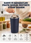Mey İthalat® Yeni Nesil Kahve ve Baharat Öğütücü Paslanmaz Çelik Kahve Değirmeni
