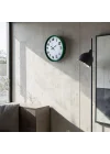 Mey İthalat® Yeşil 36 Cm Zarif Duuvar Saati