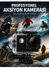 Mey İthalat® Yüksek Görüntü Kalitesi Sunan 1080P Full HD Aksiyon Kamerası
