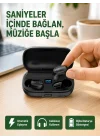 Mey İthalat® Yüksek Ses Kaliteli A10s TWS Bluetooth 5.0 Kablosuz Kulaklık Yeni Nesil