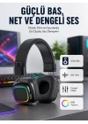 Mey İthalat® Yüksek Ses Kaliteli Kablosuz Kulak Üstü Kulaklık – BT 5.3
