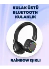 Mey İthalat® Yüksek Ses Kaliteli Kablosuz Kulak Üstü Kulaklık – BT 5.3