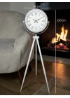 Mey İthalat® Zarif Roma Rakamlı Tripod Ayaklı Saat