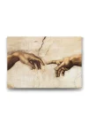 Michelangelo - Creation of Adam Tablosu - 75x50cm