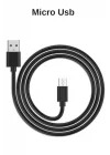 Micro Usb 1m Hızlı Şarj ve Data Kablosu - BYZMC-01S (Siyah)