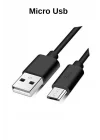 Micro Usb 1m Hızlı Şarj ve Data Kablosu - BYZMC-01S (Siyah)