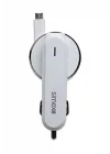 Micro USB Araç Şarj Aleti 3.1A Kırılmaz Garantili 80cm Flat Kablo
