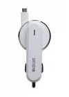 Micro USB Araç Şarj Aleti 3.1A Kırılmaz Garantili 80cm Flat Kablo
