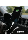 Micro USB Hızlı Aktarım Şarj Kablosu – 1 m Uzunlukta Mikro-USB Şarj ve Veri Kablosu, 2.4 Amper