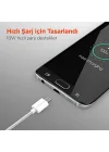 Micro USB Şarj ve Senkronizasyon Kablosu, Beyaz