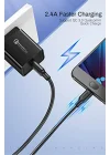 Micro-USB & USB-A Data ve Şarj Kablosu, 2 Metre, Beyaz