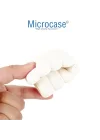 Microcase Spiral Yumuşak Esnek Kapı Kolu Çarpışma Önleyici Kapı Pencere Kolu Koruma -AL4546 2 Adet (Kahverengi)