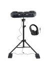 Midex DDX-105ST Profesyonel Standlı Dijital Davul Şarjlı Elektronik Bateri Bluetooth (Davul Stand Kulaklık Baget)