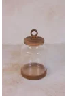 MİEN Ring Akasya Kapaklı Cam Kavanoz