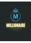Millionaire TimeBox Note Book: Letter Size Note Book, Time Box Planner for daily user and Time Blocking Page Enhance Productivity, Task Mind, Top Priorities, Schedule