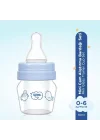 Mini Cam Alıştırma Bardağı Seti 30 ml - Mavi