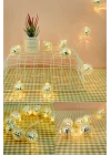 Mini Disko Topu Dekoratif Süsleme 10 Lu Led Zinciri Pilli Süs Led Şerit Disko Topu Led Işık 1430