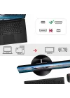 Mini DisplayPort HDMI adaptörü - Thunderbolt 1/2 (Mini DP) HDMI 1.4 soket adaptörü sinyal dönüştürücü │ 4K, 20 cm kablo, beyaz │ Macbook Air, Pro, iMac, Lenovo Thinkpad vb. ile uyumlu
