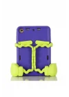 Mini ile Uyumlu 4 Eva Boxer Tablet Silikon - Mor 3