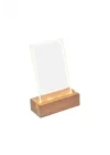 Mini Led Işıklı Ahşap Fotoğraf Çerçevesi