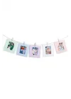 Mini Resim Çerçeveli 10 Mandal Set