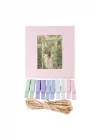 Mini Resim Çerçeveli 10 Mandal Set