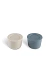 Mini Sos Kapları 2li Set - Light Gray/Dusty Blue 1196816