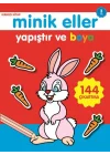Minik Eller Yapıştır Ve Boya - Kırmızı Kitap