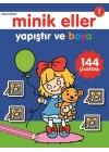 Minik Eller Yapıştır Ve Boya - Mavi Kitap