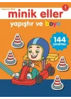 Minik Eller Yapıştır Ve Boya - Turuncu Kitap