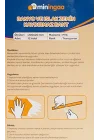 Miningaa BAS001 Banyo Ve Islak Zemin Kaydırmaz Bant (Şeffaf)