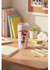 Minnie Mouse Lisanslı Batik Desenli Paslanmaz Çelik Bardak - 860 ml, 2015938410102