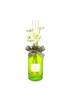 MİSSİ 180 ml Yeşil Cam Şişe Çiçek Bambu Çubuklu White Jasmin Oda Kokusu